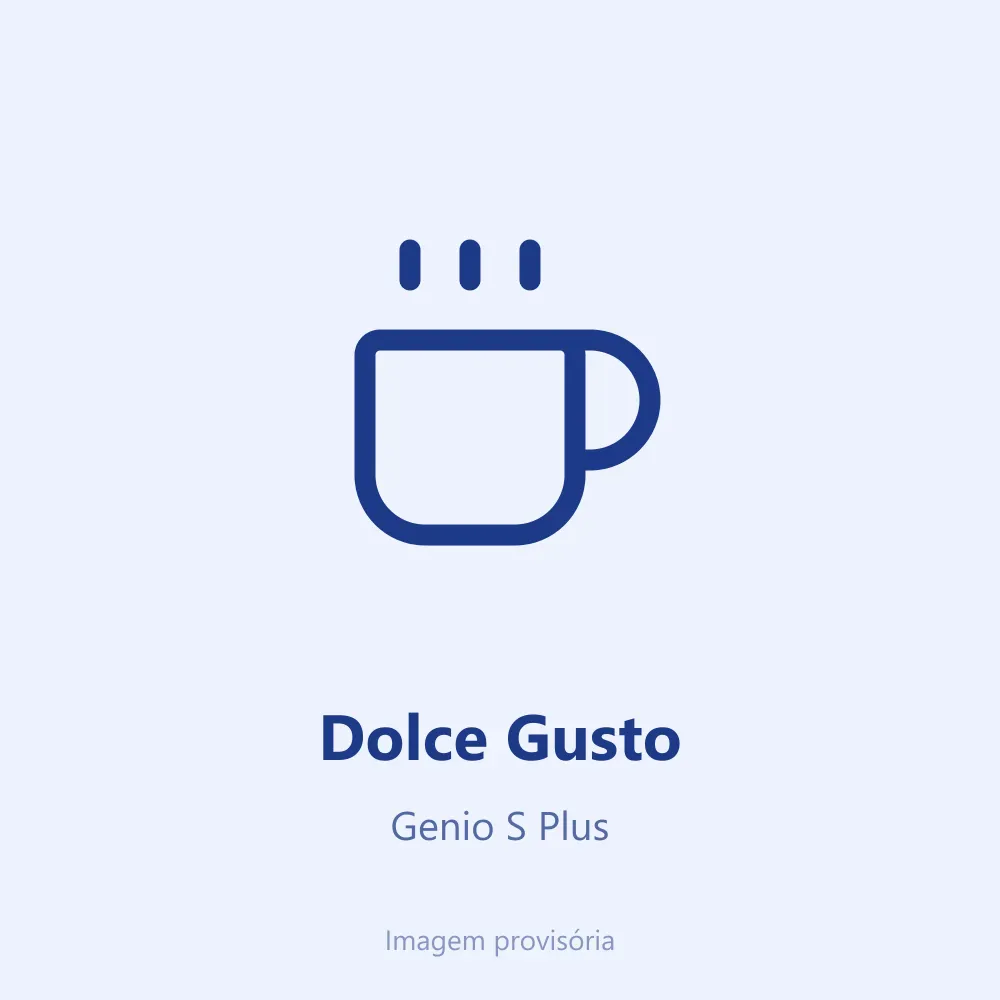 Cafeteira Dolce Gusto Genio S Plus prata